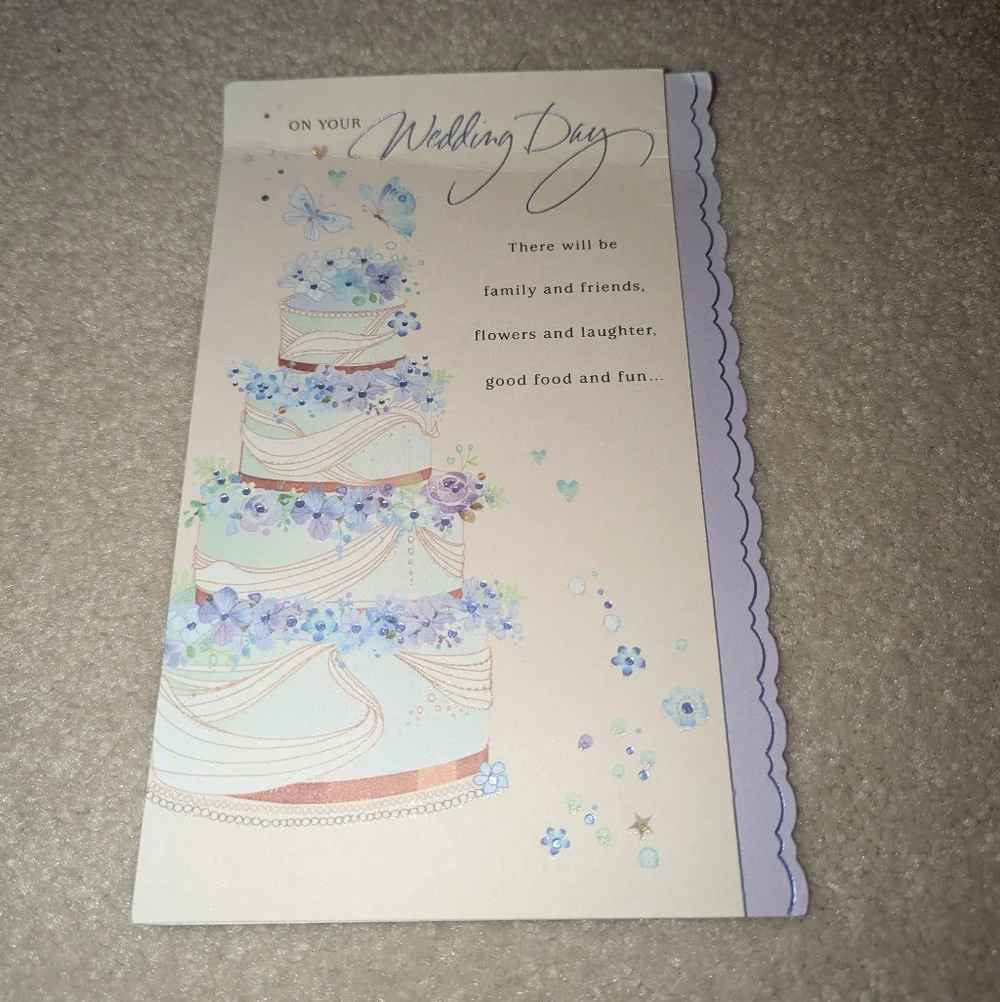 American Greetings Wedding Card